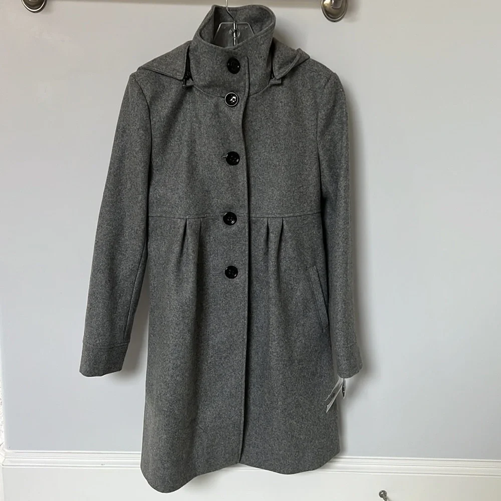 NWT DKNY gray coat - Picture 4 of 9
